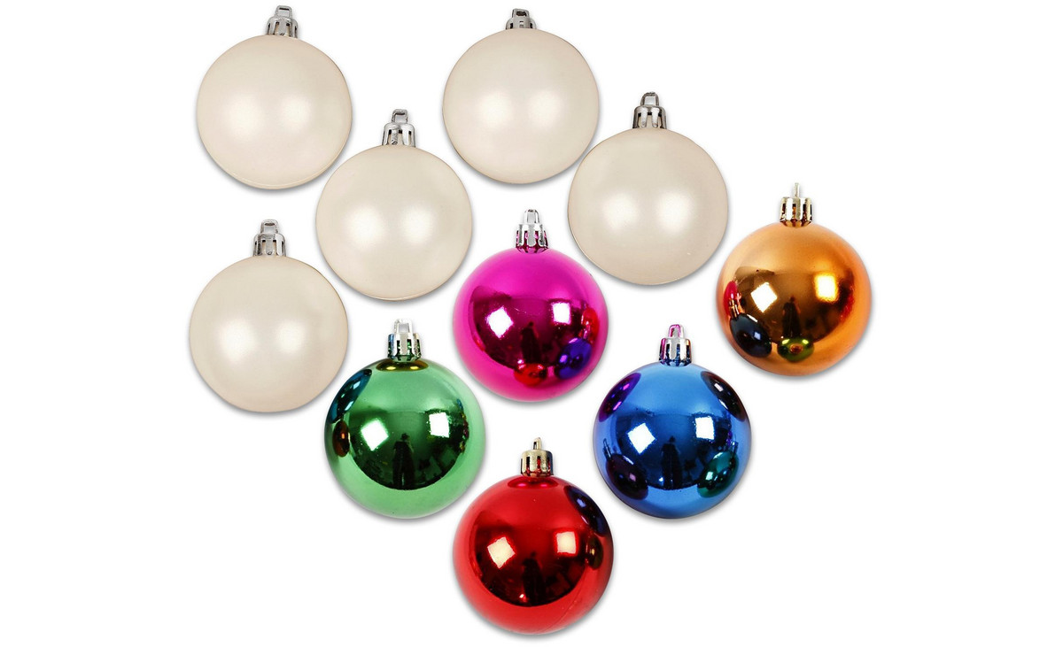 Weihnachtsbaumkugeln, 20 Stück