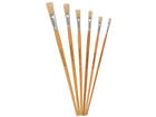 Betzold Borstenpinsel 6er Set mit langem Stiel