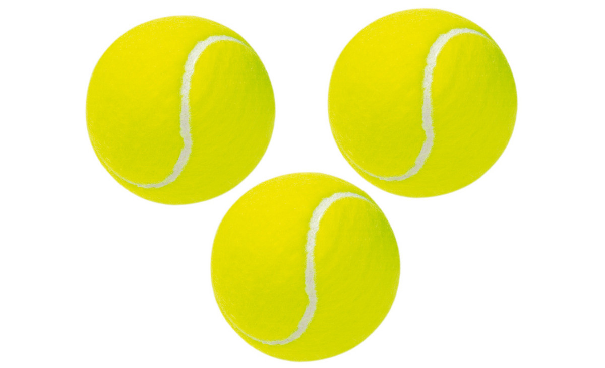 Mandelli Forma Tennisbälle 3er Set - Qualitätsbälle Für Training & Spiel