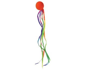 Betzold Farbiger Ribbon Ball 2 Stück