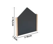 EduCasa Trennwand Haus mit Tafel 3