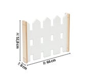 EduCasa Trennwand Gartenzaun 3