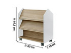 EduCasa Wendebibliothek fahrbar