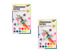 Transparentpapier 42 g/m² 23 x 30 cm 20 Blatt 10 Farben