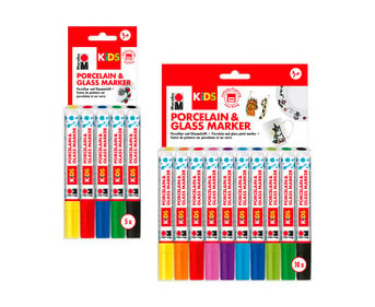 Marabu Kids Porzellan und Glas Malstifte