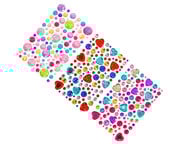 Glitzersteine selbstklebend 105 teilig 1