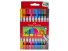 FABER CASTELL Doppelfasermaler im Karton 10 Stück