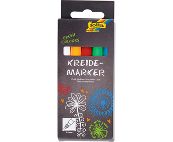 folia Kreidemarker Fresh Colours 5er Set