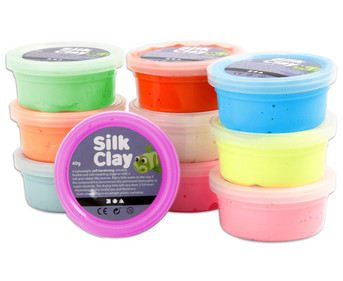 Silk Clay® Modelliermasse 10 x 40 g