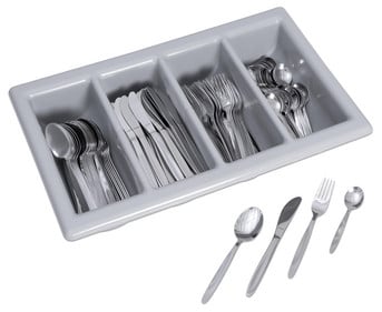 Besteck Set inkl Besteckkasten 241 teilig