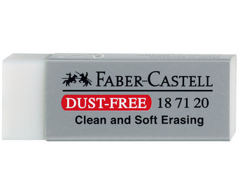 FABER CASTELL Dust free Radiergummi 2 Stück