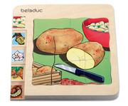 beleduc Lagenpuzzle Kartoffel 1