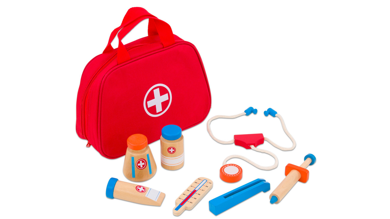 Arztkoffer Arzttasche für Kinder 6 teilig  NEU 