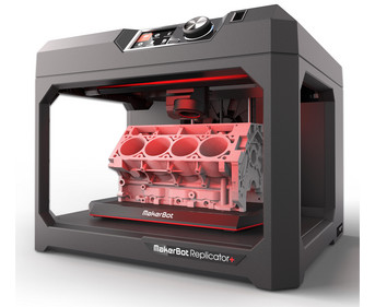MakerBot Replicator+ 3 D Drucker