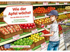 Kamishibai Bildkarten Wie der Apfel wächst