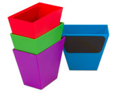 Magnetische Aufbewahrungsboxen Set mit 4 Stück bunt 1