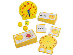 Magnet-Tafel-Uhr Analog/Digital, Rechnen mit Zeit, Mathematik, Lehrmittel - Grundschule, Schule