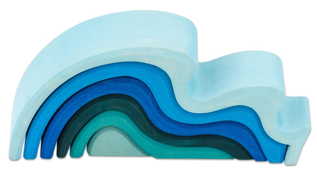 GRIMMS Bauset „Wasserwellen“, 6-teilig