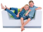 Betzold Alba Sofa mit Rückenlehne und Armstützen