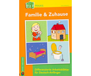 Familie & Zuhause Differenzierte Arbeitsblätter für Deutsch Anfänger 1