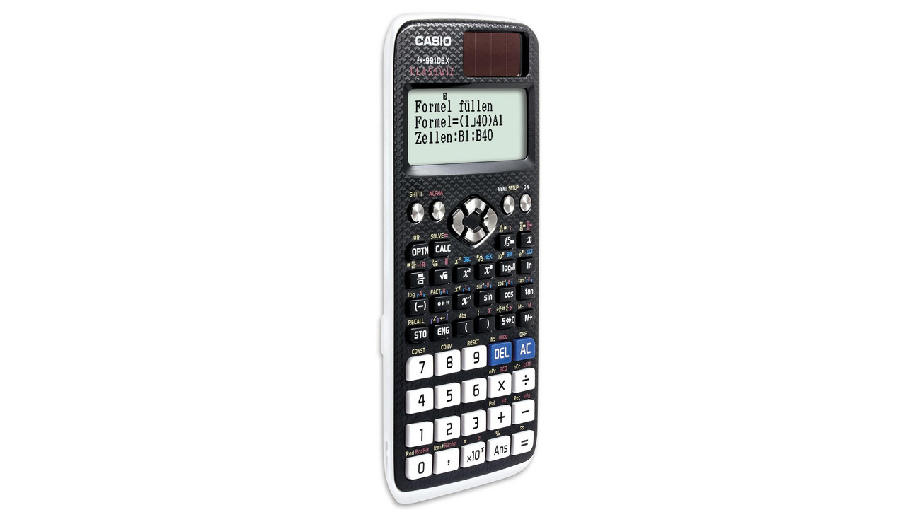 Casio FX-991DE X ClassWiz Taschenrechner wissenschaftlicher Schulrechner Abitur 
