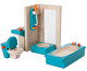 PLANTOYS Puppenhausmöbel Neo Badezimmer 1