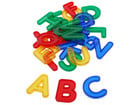 Transparente Buchstaben