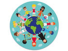 Teppich Kinder der Welt