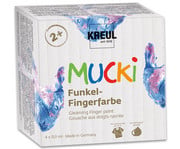 KREUL MUCKI Funkel Fingerfarbe 4er Set 2