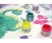KREUL MUCKI Funkel Fingerfarbe 4er Set 6