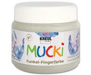 MUCKI Funkel Fingerfarbe 4er Set 3