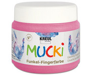 MUCKI Funkel Fingerfarbe 4er Set 4
