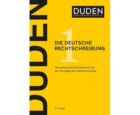 Duden Die Deutsche Rechtschreibung 27 Auflage Betzold De