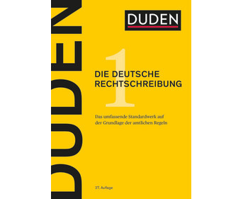 DUDEN Die deutsche Rechtschreibung 27 Auflage