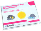 Betzold magnetisches Verhaltens Wetter mit Namensschildern