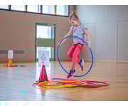 Betzold Gymnastik Reifen Regenbogen Set 6 Stück 6