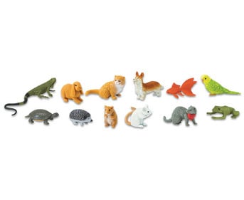 Haustiere Figuren Set 12 teilig