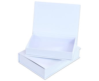 folia Blanko Klappdeckel Boxen 2 Stück