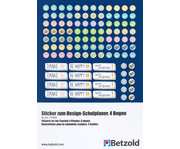 Betzold Sticker zum Design Schulplaner 4 Bogen 2
