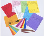 folia Flechtpapier Set 2