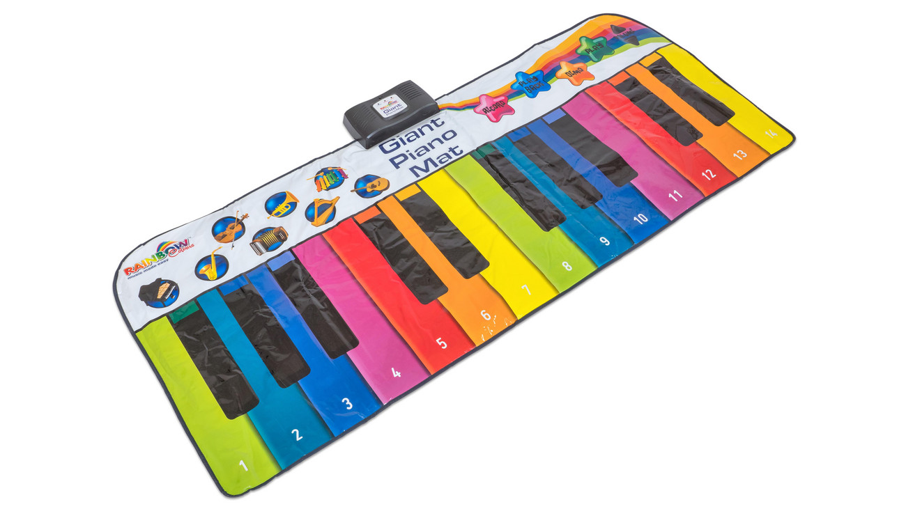 Kinder Spielzeug Piano Matte Keyboard Matte Klaviermatte Tanzmatte 110cm x 36cm 