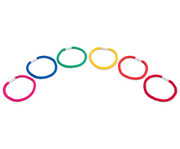 Betzold Sport Regenbogen Ringe aus Baumwolle 6 Stück 3