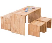 Betzold Holz Sitzgruppe 4 teilig 2