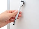 Betzold Folienstift schwarz mit Löschfilz und Magnet