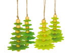 Bastelset Filz Tannenbäumchen 4er Set
