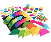 Filzlegespiel Tangram 196 teilig 1
