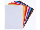 folia Glitter Kraftpapier 24 x 34 cm 10 Bogen 10 Farben