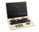 Holz Laptop mit Tafel 1