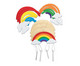 Bastelset Windspiel Regenbogen 12 Stück 3