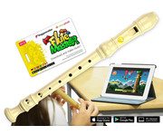 Flute Master App mit Blockflöte 2